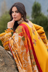 3-PC Unstitched Peach Leather Collection By CHARIZMA