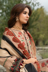 3-PC Unstitched Peach Leather Collection By CHARIZMA