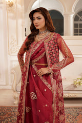 Nazneen | 3Pc Unstitched Suit Luxury Collection Tabeer By Embellished