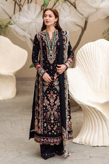 FK-15 HANNAH | 3Pc Unstitched Suit Luxury Lawn Sahil By Qalamkar