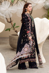 FK-15 HANNAH | 3Pc Unstitched Suit Luxury Lawn Sahil By Qalamkar