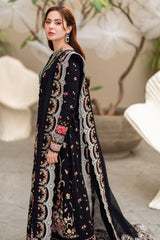 FK-15 HANNAH | 3Pc Unstitched Suit Luxury Lawn Sahil By Qalamkar