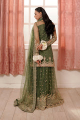 Naina | 3Pc Unstitched Suit Luxury Collection Tabeer By Embellished