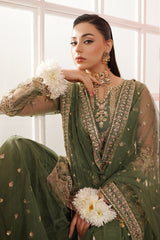 Naina | 3Pc Unstitched Suit Luxury Collection Tabeer By Embellished