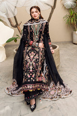 FK-15 HANNAH | 3Pc Unstitched Suit Luxury Lawn Sahil By Qalamkar