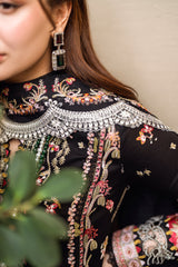 FK-15 HANNAH | 3Pc Unstitched Suit Luxury Lawn Sahil By Qalamkar
