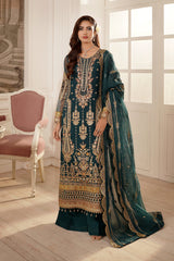 Nayyab | 3Pc Unstitched Suit Luxury Collection Tabeer By Embellished