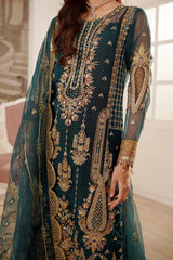 Nayyab | 3Pc Unstitched Suit Luxury Collection Tabeer By Embellished