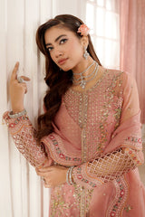 Sibel | 3Pc Unstitched Suit Luxury Collection Tabeer By Embellished