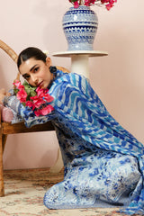 05-Merial | 3PC Unstitched Lawn Suit Malina By Afrozeh