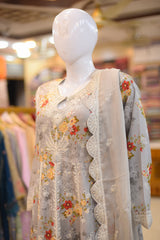 3-PC Stitched Ready To Wear Luxury Lawn | R2