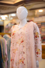 3-PC Stitched Ready To Wear Luxury Lawn | R4