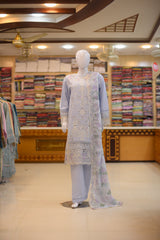 3-PC Stitched Ready To Wear Luxury Lawn | R5