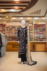 3-PC Stitched Ready To Wear Luxury Lawn | R6