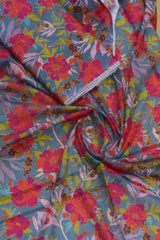 2-PC Unstitched Printed Lawn Full Suit | 03
