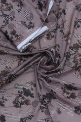 2-PC Unstitched Printed Lawn Full Suit | 04
