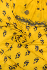 3-PC Unstitched Printed Over All Lawn With Chiffon Dupatta | P-01