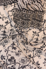 3-PC Unstitched Printed Over All Lawn With Chiffon Dupatta | P-02