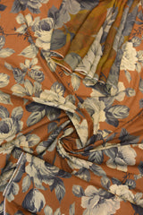 3-PC Unstitched Printed Over All Lawn With Chiffon Dupatta | P-09