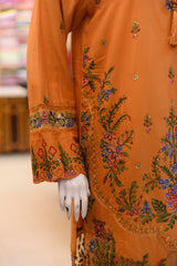 3-PC Stitched Embroidered Lawn Ready To wear | S-03