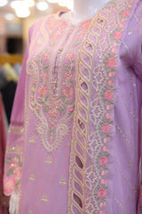 3-PC Stitched Embroidered Lawn Ready To wear | S-05