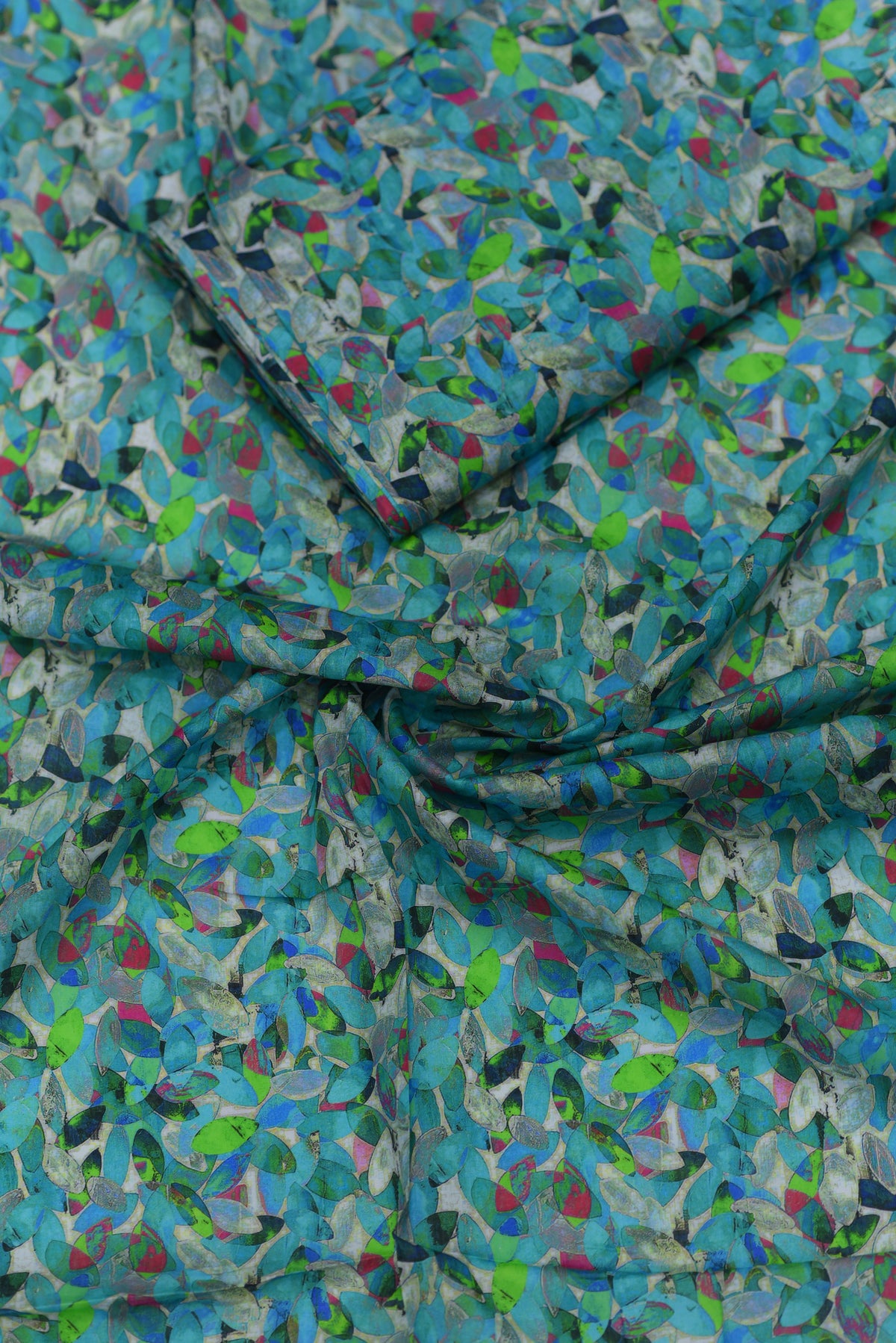 2-PC Unstitched All Over Printed Lawn - A-13