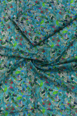 2-PC Unstitched All Over Printed Lawn - A-13