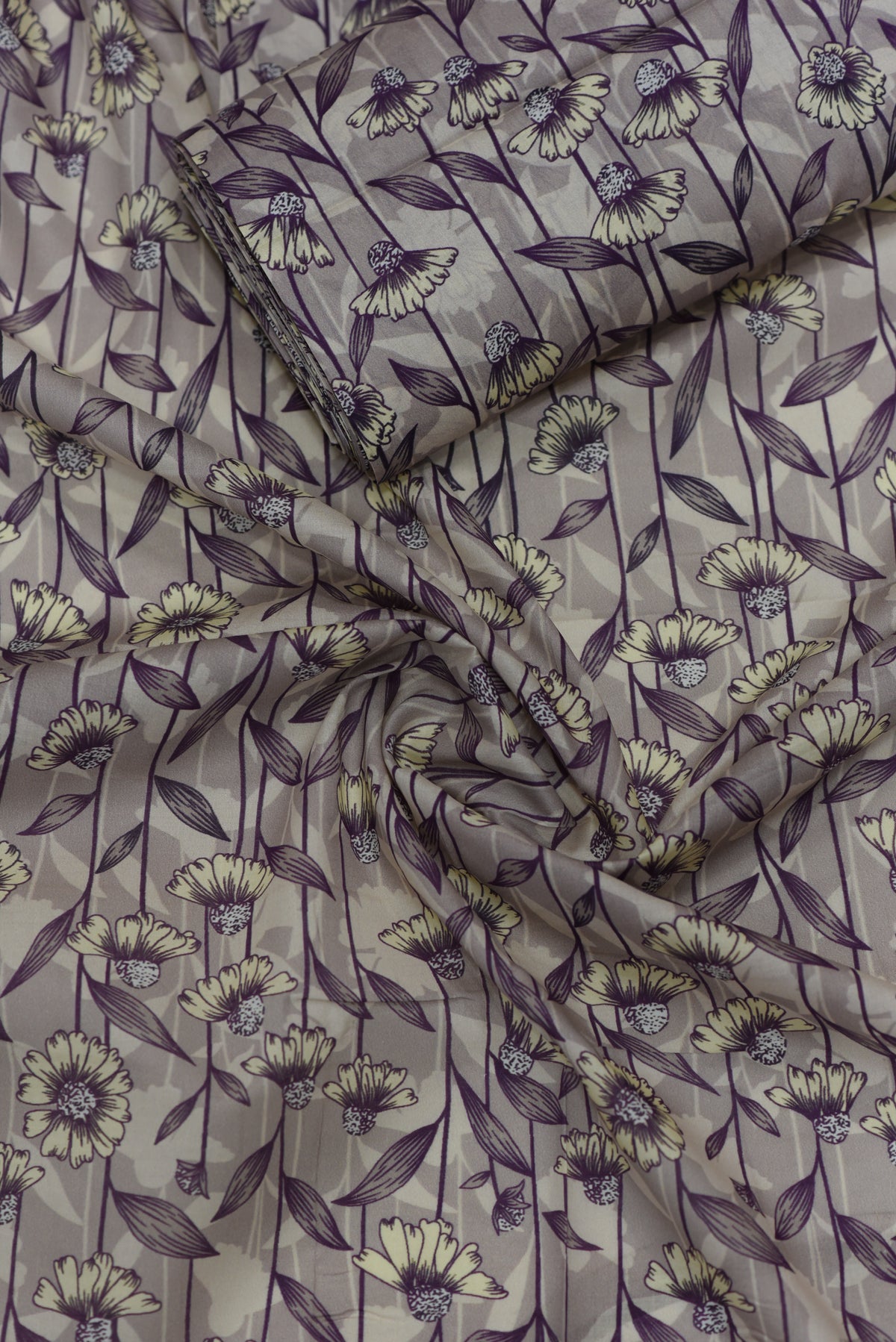 2-PC Unstitched All Over Printed Lawn - A-16