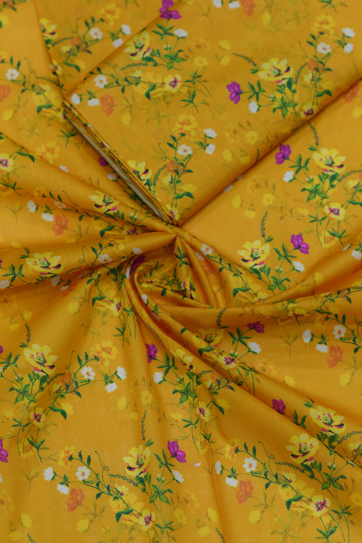 2-PC Unstitched All Over Printed Lawn - A-17