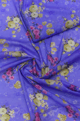 2-PC Unstitched All Over Printed Lawn - A-19