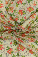 2-PC Unstitched All Over Printed Lawn - A-22