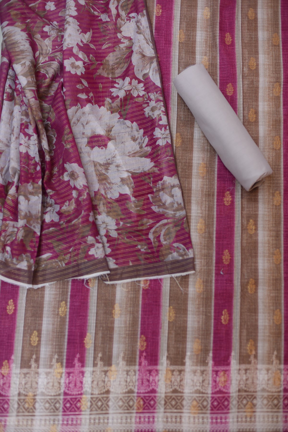 3-PC Unstitched Digital Printed Lawn | D13
