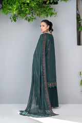 4-PC Unstitched Laser Cutwork Chambali By wania | WL-235