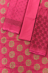 3-PC Unstitched Embroidered Lawn Suit | EM-6