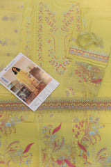 3-PC Unstitched Embroidered Lawn Suit Sunday Bloom By Tana Bana |  SE - 02