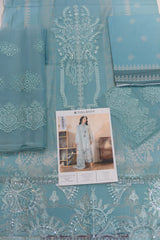 3-PC Unstitched Embroidered Lawn Suit Sunday Bloom By Tana Bana | SE - 06