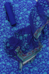 3-PC Unstitched Printed Lawn Suit Chiffon Dupatta | PC-3