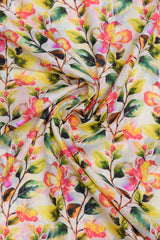 2-PC Unstitched Printed Lawn | PU-5