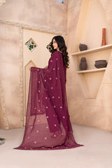 3-PC Unstitched Embroidery Sequence By Wania | WL-256