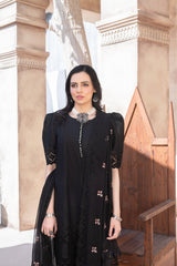 3-PC Unstitched Embroidery Sequence By Wania |  WL-253