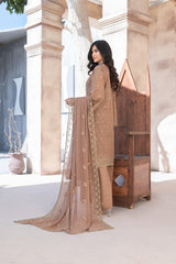 3-PC Unstitched Embroidery Sequence By Wania | WL-255