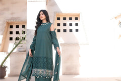 3-PC Unstitched Embroidery Sequence By Wania | WL-251