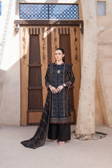 4-PC Unstitched Laser Cutwork Chambali By wania | WL-270