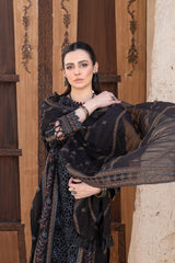 4-PC Unstitched Laser Cutwork Chambali By wania | WL-270