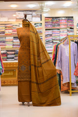 3-PC Unstitched Fancy Dhanak Bana Dora Collection | BD-2