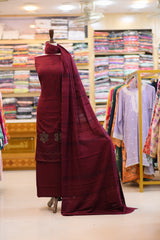 3-PC Unstitched Fancy Dhanak Bana Dora Collection | BD-3