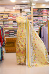 3-PC Unstitched Luxury Linen Heavy Embroidered | LL-3