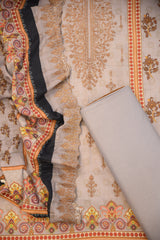 3Pc Unstitched Ladies Suit - Lawn Summer Collection