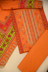 3Pc Unstitched Ladies Suit - Lawn Summer Collection
