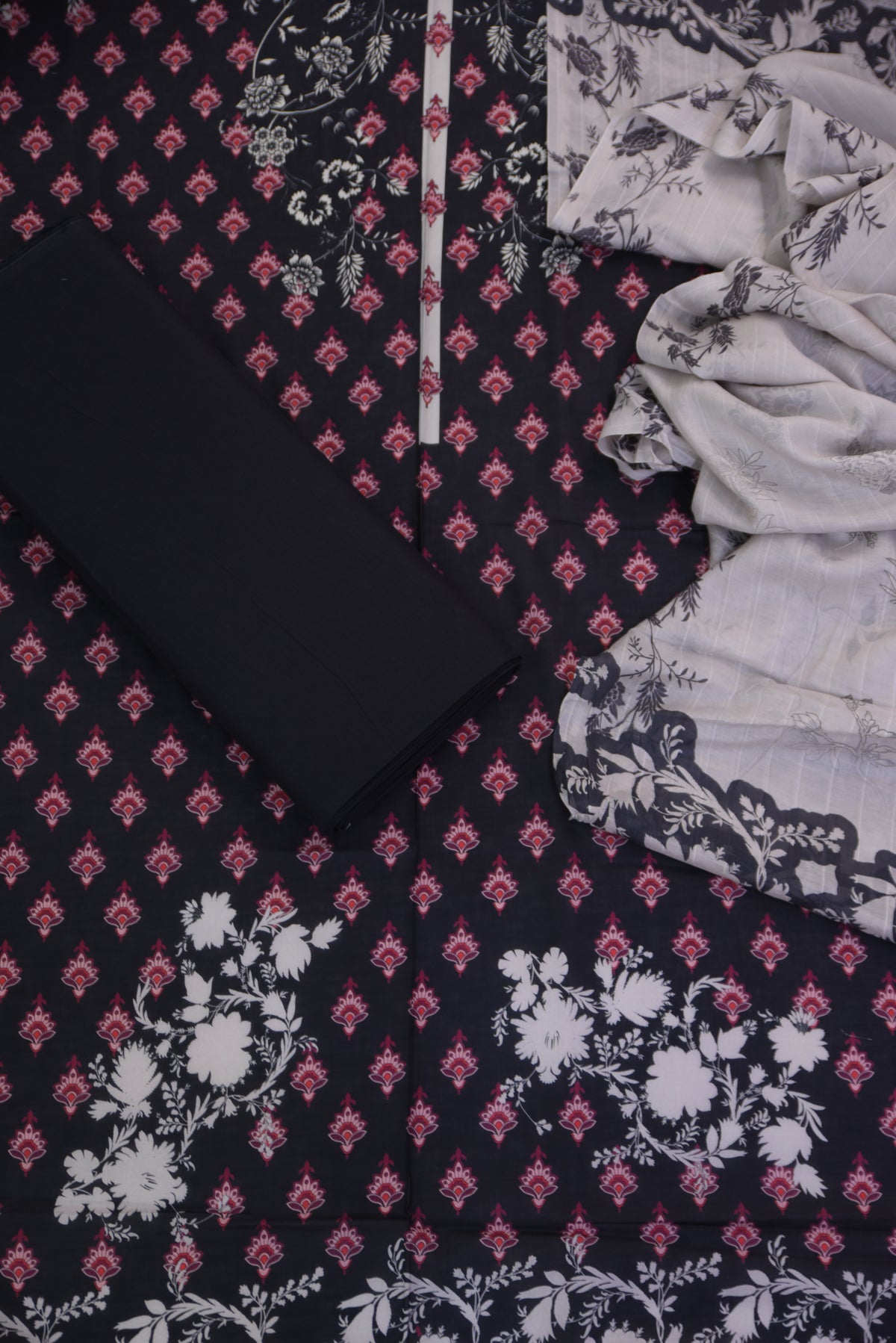 3Pc Unstitched Ladies Suit - Summer Collection